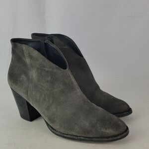 Paul Green Delgado Suede Leather Women's Ankle Boots